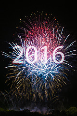 Image showing Happy New Year 2016 