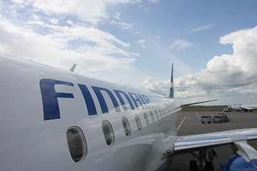 Image showing Finnair owned Airbus A320-200