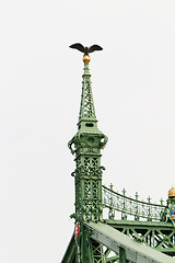 Image showing Historic bridge in Budapest