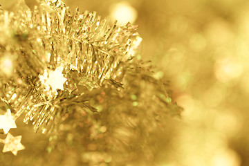 Image showing Tinsel - Christmas decoration.