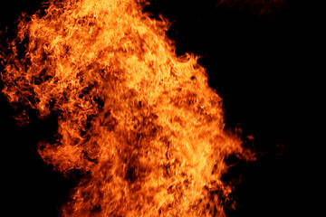 Image showing Fire background