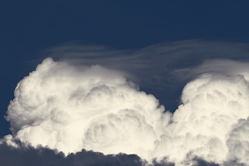 Image showing Sky with clouds