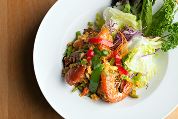 Image showing Thai Jumbo Shrimp Salad