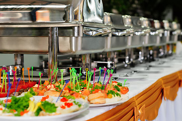 Image showing catering wedding