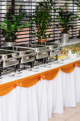 Image showing catering wedding
