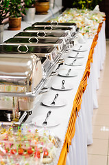 Image showing catering wedding