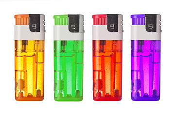 Image showing Colorful lighter