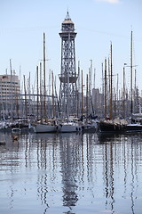 Image showing yachts Marina