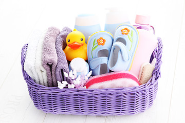 Image showing baby accessories