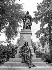 Image showing  Mendelssohn Denkmal Leipzig 