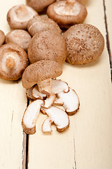 Image showing shiitake mushrooms