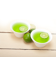 Image showing green lime lemonade 