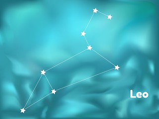 Image showing constellation leo