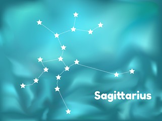 Image showing constellation sagittarius