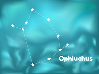 Image showing constellation ophiuchus