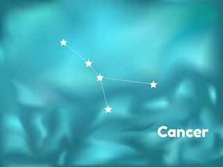 Image showing constellation cancer