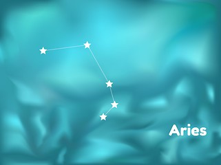 Image showing constellation aries