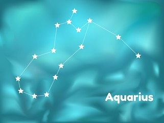 Image showing constellation aquarius