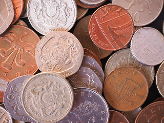 Image showing UK Pound coin