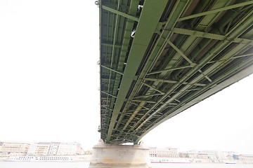 Image showing Szechenyi birdge - Hungary