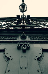 Image showing Historic bridge in Budapest