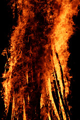 Image showing Fire background