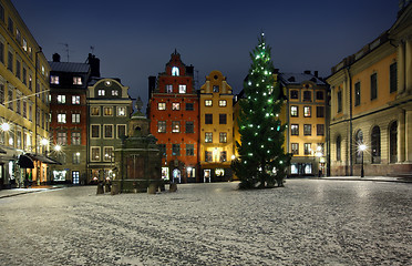 Image showing 	Stortorget at Chritmas time