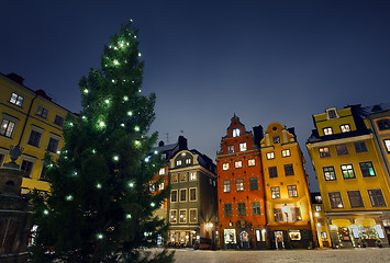 Image showing Stortorget at Chritmas time