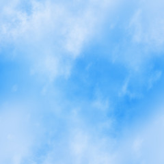 Image showing Seamless Blue Sky Background