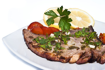 Image showing Sicilian red tuna fillet 