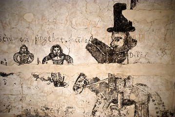 Image showing dungeons of the Inquisition.graffiti