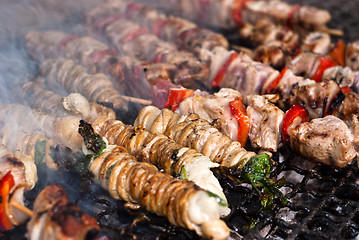 Image showing Stigghiole. Street food in Palermo