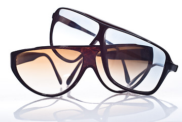 Image showing Sunglasses isolated over white