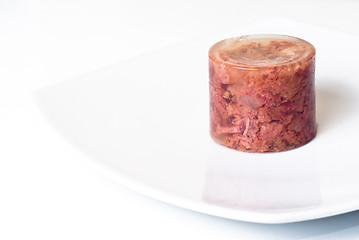 Image showing Stew in jelly isolated 