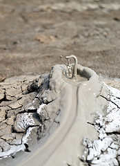 Image showing Macalube. Mud Volcanoes in Sicily