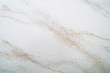 Image showing White and orange marble texture 