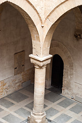 Image showing Steri palace arch and column