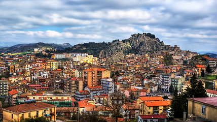 Image showing Nicosia city, in hdr. Sicily,Italy