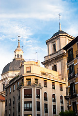 Image showing Antique building in Madrid.