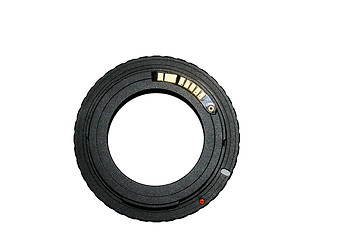 Image showing ring adapter for vintage lens with chip-focus