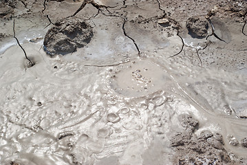 Image showing Macalube. Mud Volcanoes in Sicily