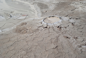 Image showing Macalube. Mud Volcanoes in Sicily