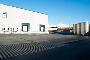 Image showing Agricultural Silo - Building Exterior 