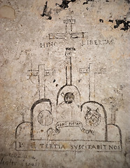 Image showing dungeons of the Inquisition.graffiti