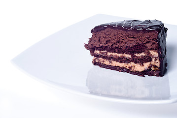 Image showing sweet chocolate cake