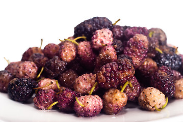 Image showing Fresh Mulberry 