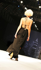 Image showing Model on the catwalk