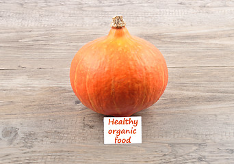 Image showing Single Pumpkin 