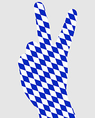 Image showing Bavarian finger signal