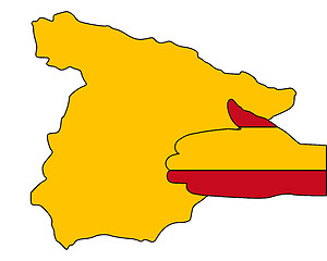 Image showing Welcome to Spain